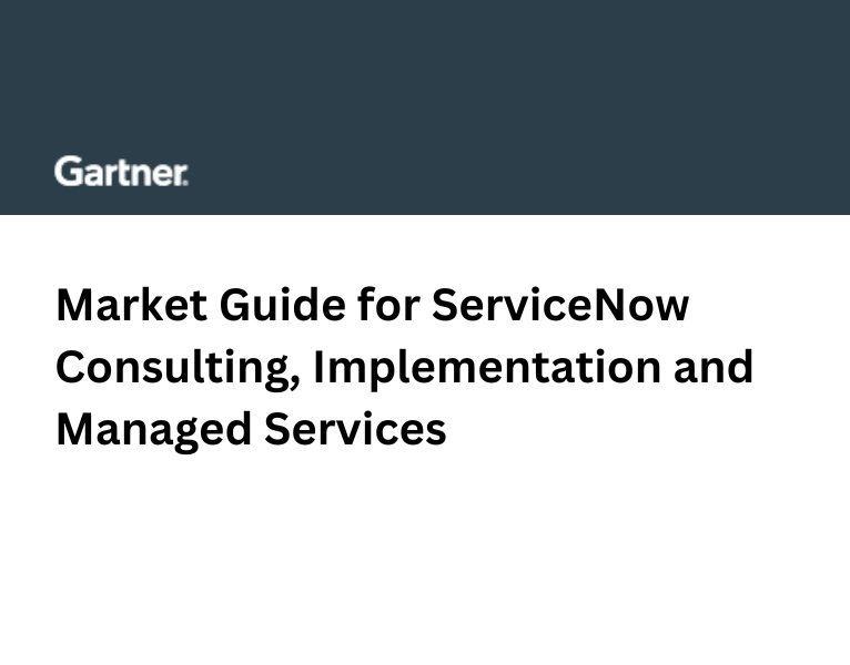 AHEAD Recognized in Gartner® Market Guide for ServiceNow Consulting, Implementation, and Managed Services