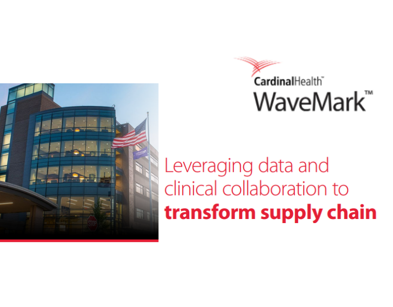 Leveraging data and clinical collaboration to transform supply chain