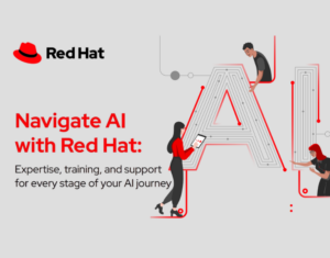 Navigate AI with Red Hat Expertise, training, and support for your AI journey