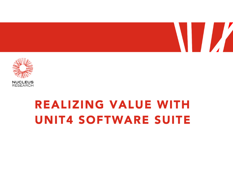 Discover How The Unit4 Platform Delivers Value