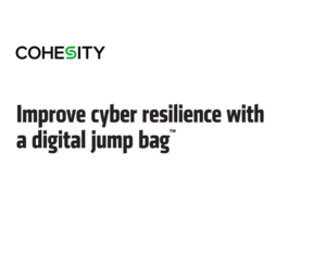 Improve cyber resilience with a digital jump bag™