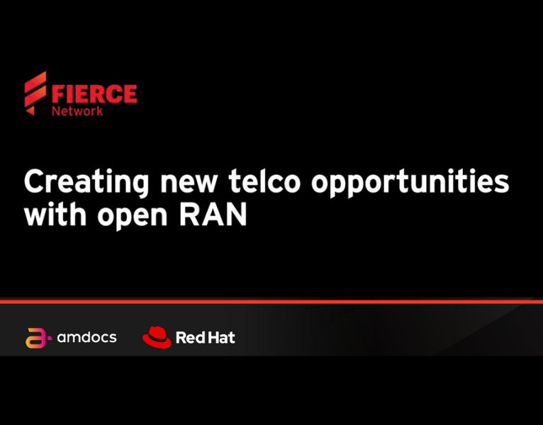 Creating new telco opportunities with open RAN