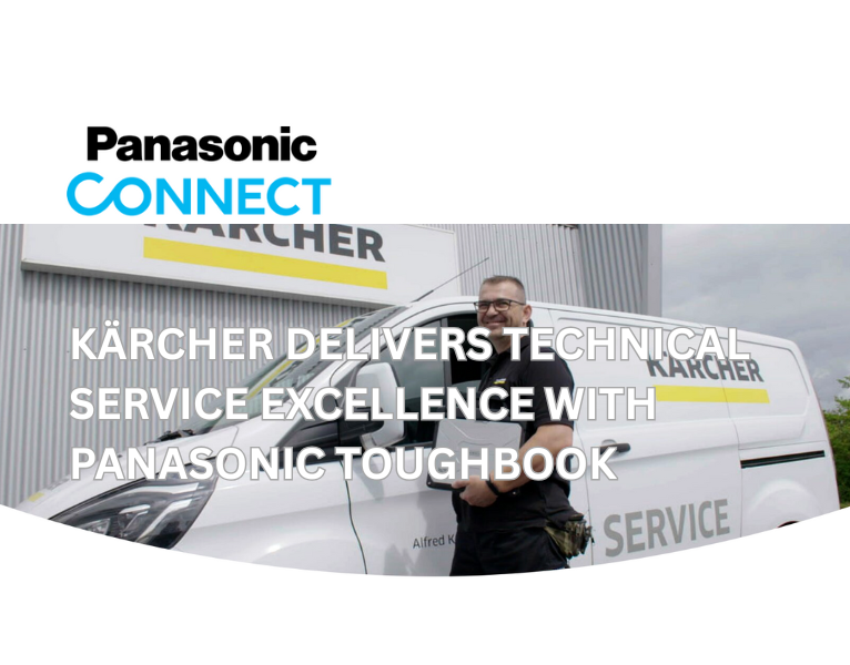 Kärcher Delivers Technical Service Excellence with Panasonic TOUGHBOOK