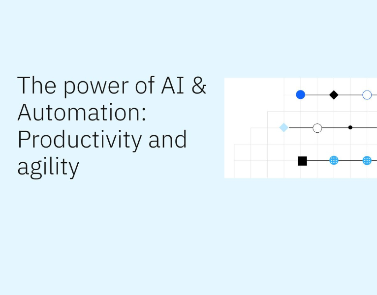 The power of AI & Automation- Productivity and agility