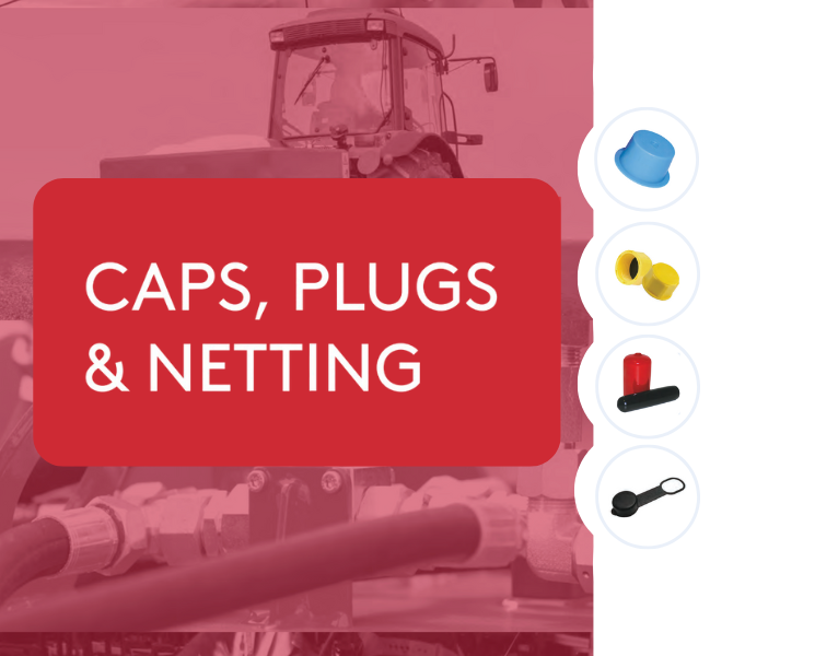 CAPS, PLUGS & NETTING