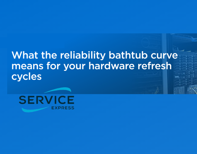 What the reliability bathtub curve means for your hardware refresh cycles