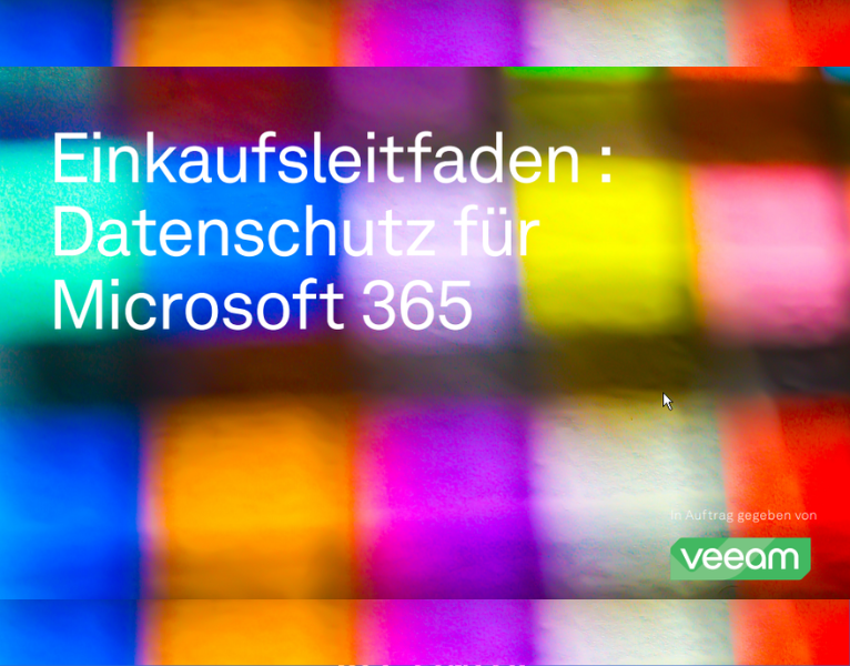 Einkaufsleitfaden für den Dateschutz für Microsoft 365