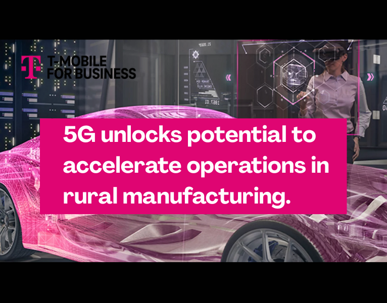 5G Unlocks Potential to Accelerate Operations in Rural Manufacturing