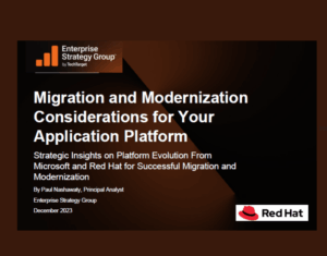 Migration and Modernization Considerations for Your Application Platform