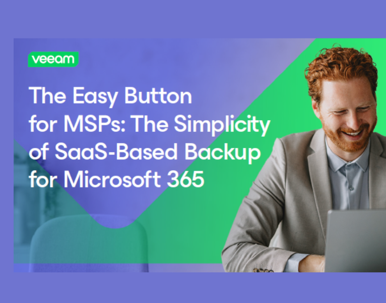 VCSP eBook The Easy Button Simplicity of SaaS-Based Backup for Microsoft 365