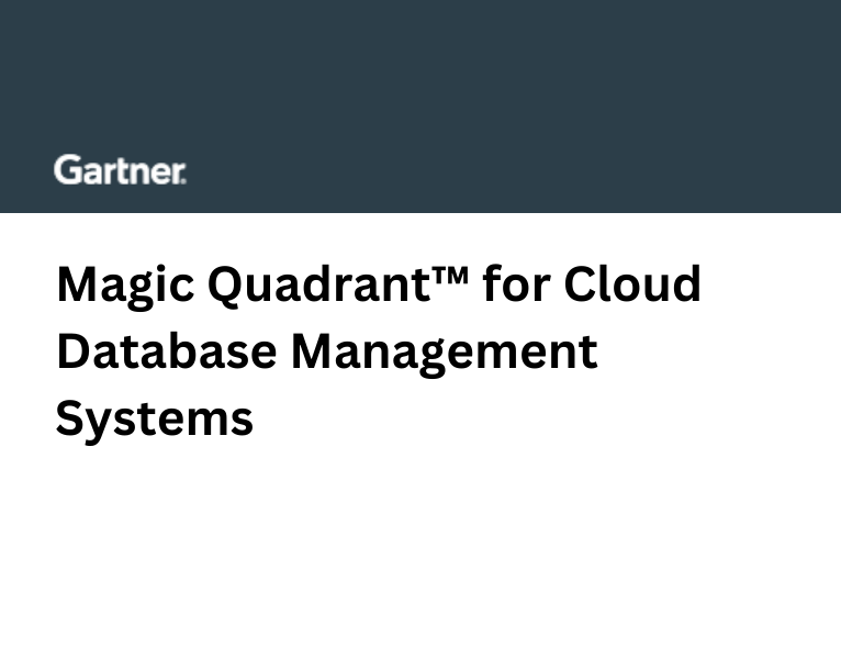 Google named a Leader, positioned furthest in vision in the 2025 Gartner® Magic Quadrant™ for Cloud Database Management Systems