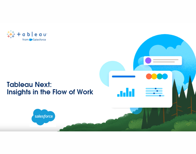 Tableau Next Insights in the Flow of Work
