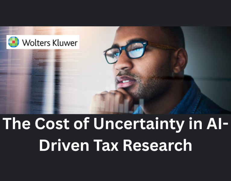 The Cost of Uncertainty in AI-Driven Tax Research