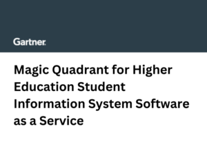 2025 Gartner® Magic Quadrant™ for Higher Education Student Information System Software as a Service