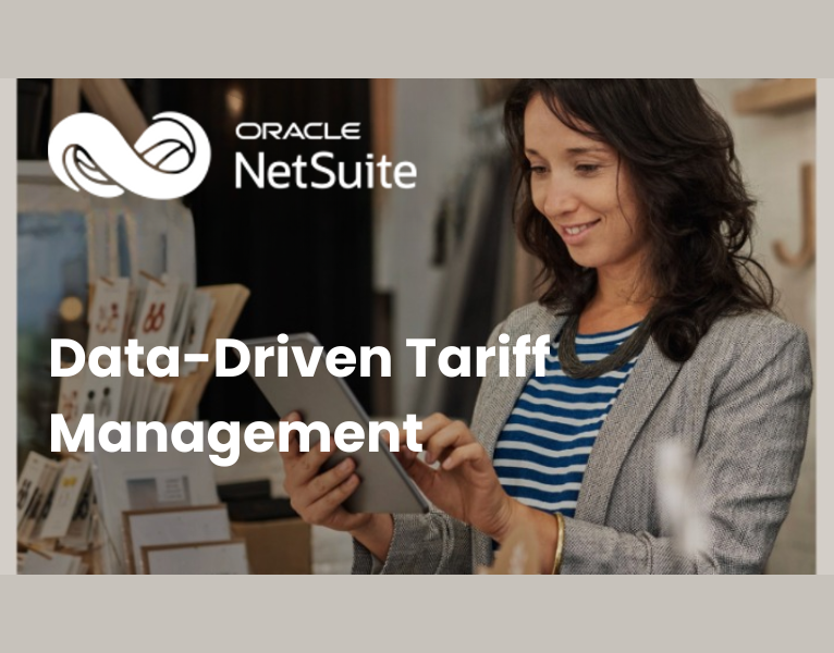 Data-Driven Tariff Management