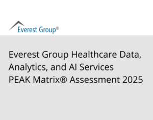 HCLTech named a leader in Everest Group healthcare data and AI services