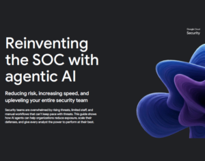 Reinventing the SOC with agentic AI