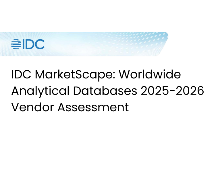 Worldwide Analytical Databases 2025-2026 Vendor Assessment
