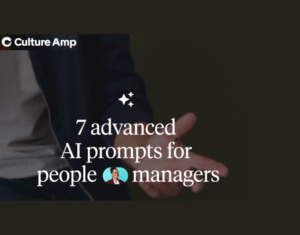 7 advanced AI prompts for managers