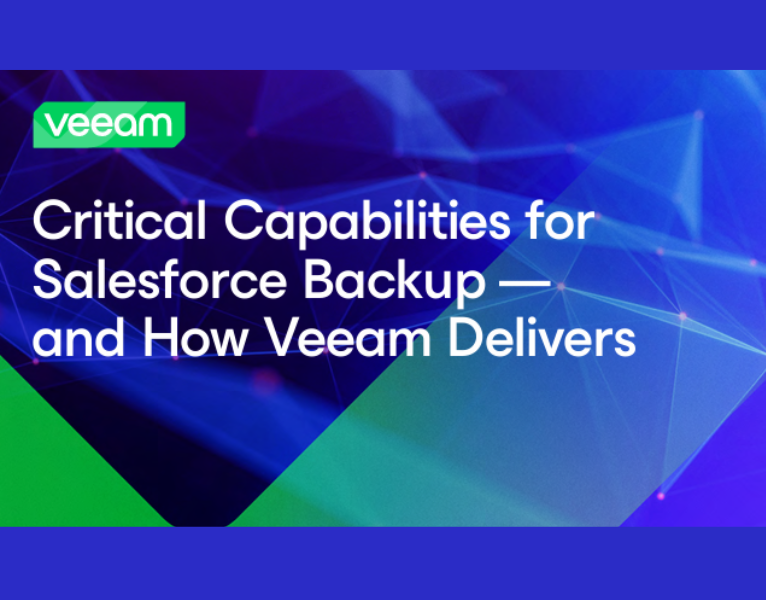 Critical Capabilities for Salesforce Backup
