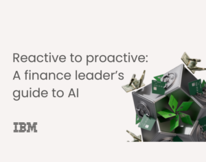 Reactive to proactive