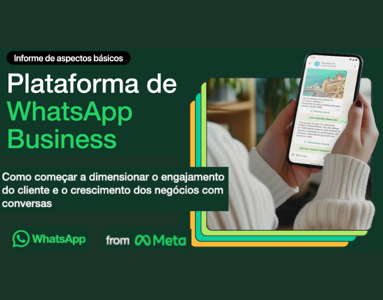 Transforme conversas em receita Guia de Marketing para a Plataforma do WhatsApp Business